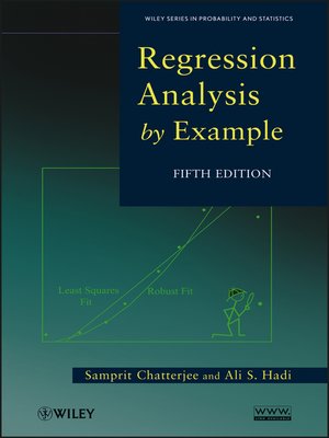 cover image of Regression Analysis by Example